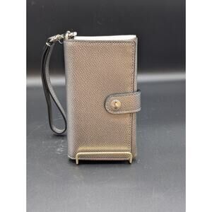 Coach Silver Phone Wallet